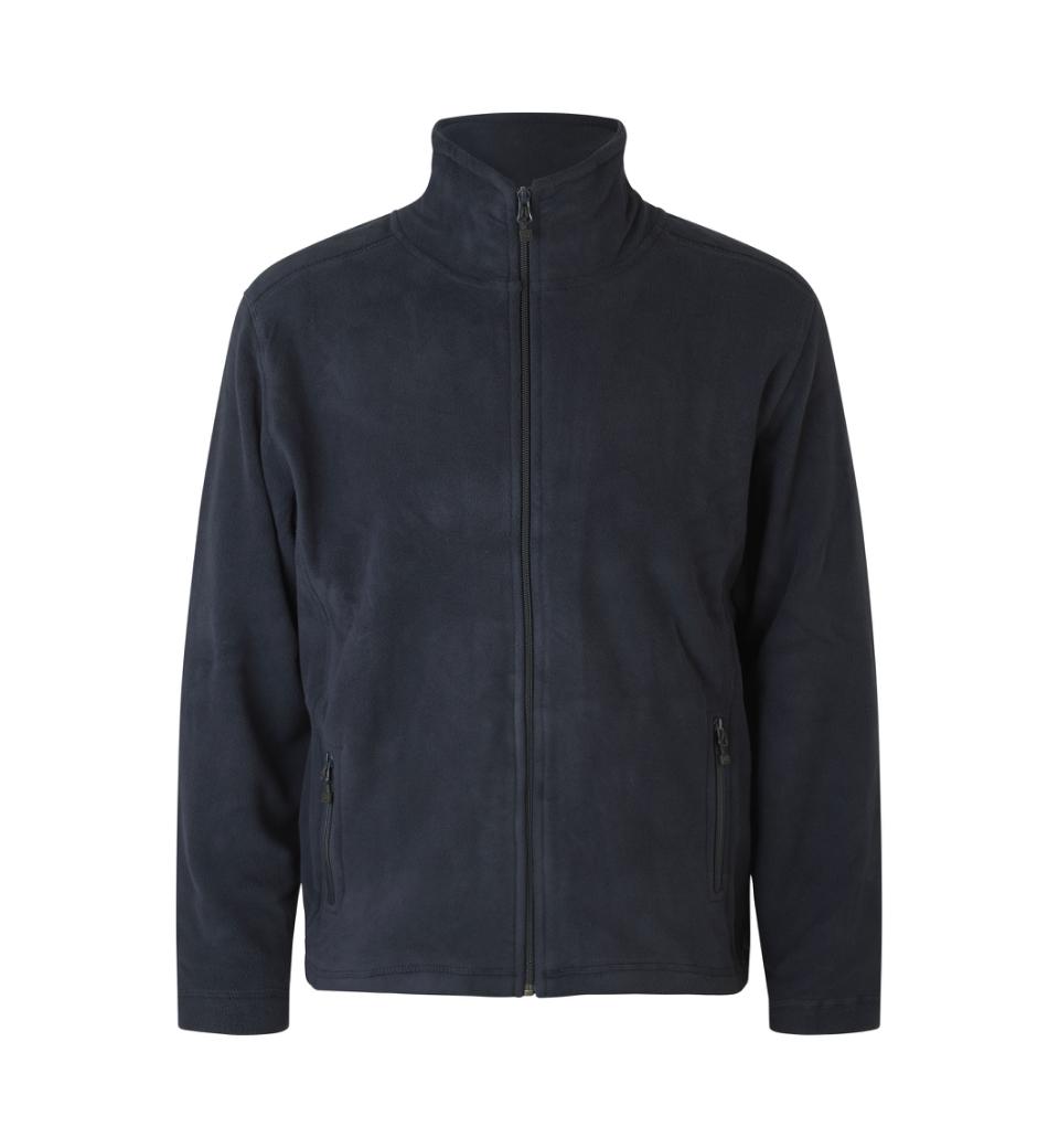 CardiganMicrofleece, Navy, 2XL